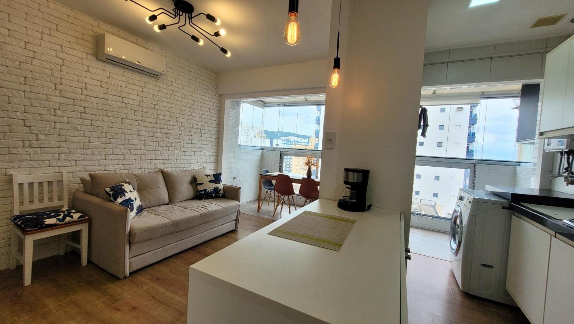 Booksantos Latitude 133 - Ponta Da Praia Vista Mar Kültér fotó